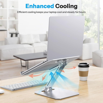 Držač za laptop od aluminijske legure, univerzalan, stolni
