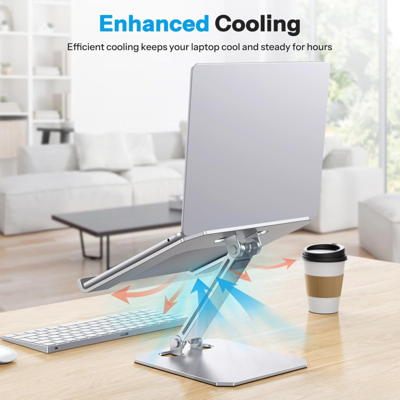 Držač za laptop od aluminijske legure, univerzalan, stolni