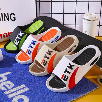 Muške japanke, protuklizne, s debelim đonom, ljeto 2024 (gornji PU, đon PVC, injekcijski oblikovan đon)