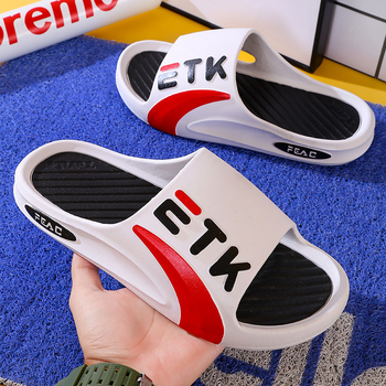 Muške japanke, protuklizne, s debelim đonom, ljeto 2024 (gornji PU, đon PVC, injekcijski oblikovan đon)