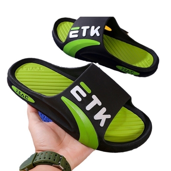 Muške japanke, protuklizne, s debelim đonom, ljeto 2024 (gornji PU, đon PVC, injekcijski oblikovan đon)