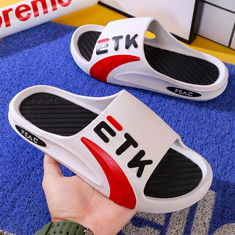 Muške japanke, protuklizne, s debelim đonom, ljeto 2024 (gornji PU, đon PVC, injekcijski oblikovan đon)