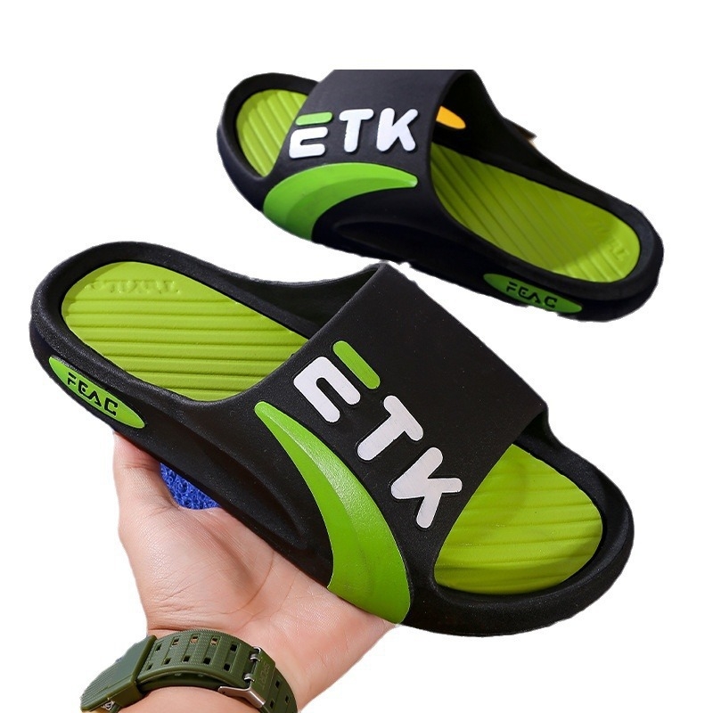 Muške japanke, protuklizne, s debelim đonom, ljeto 2024 (gornji PU, đon PVC, injekcijski oblikovan đon)