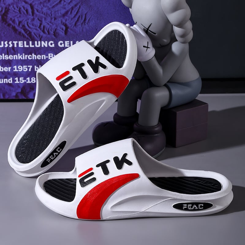 Muške japanke, protuklizne, s debelim đonom, ljeto 2024 (gornji PU, đon PVC, injekcijski oblikovan đon)