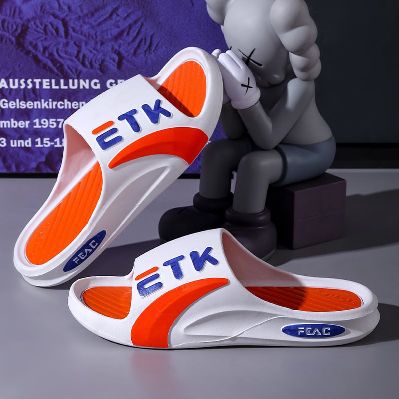 Muške japanke, protuklizne, s debelim đonom, ljeto 2024 (gornji PU, đon PVC, injekcijski oblikovan đon)