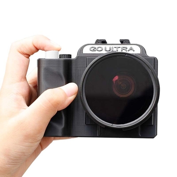 Strange Leaves: Suport de mână pentru Insta360 Go Ultra cu lentilă UV, corp din plastic