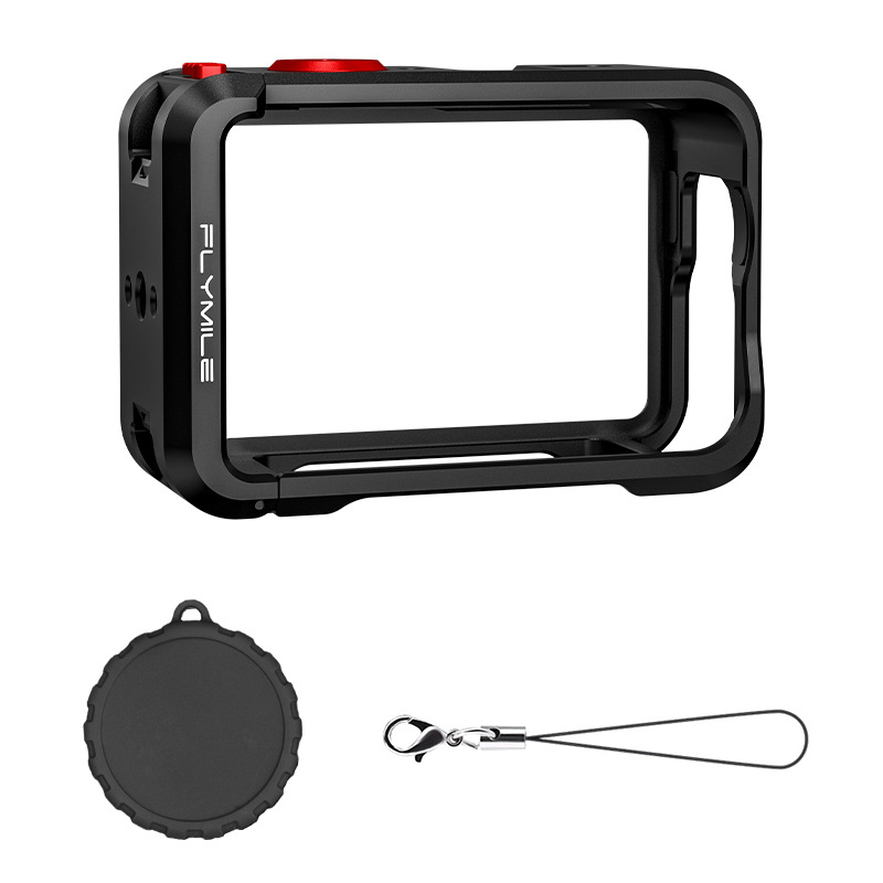 Carcasă metalică de protecție și cadru de extindere pentru DJI Osmo Action 6 Rabbit Cage, Flymile