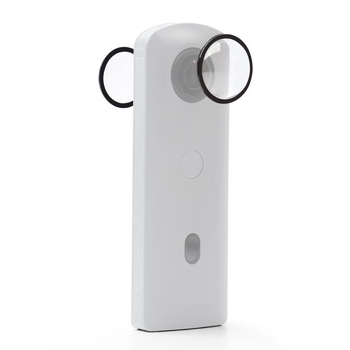Protector adeziv de obiectiv din silicon pentru Ricoh Theta SC2/S/V – Pu590t, compatibil cu Ricoh Theta SC2/S/V, imprimare logo permisă