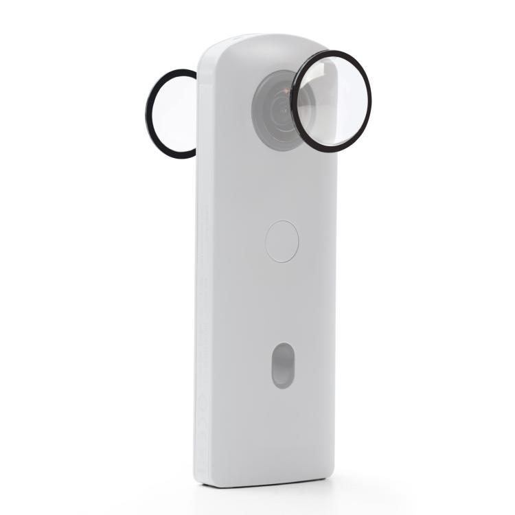 Protector adeziv de obiectiv din silicon pentru Ricoh Theta SC2/S/V – Pu590t, compatibil cu Ricoh Theta SC2/S/V, imprimare logo permisă
