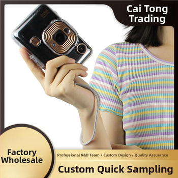 Ochranný obal pre Fujifilm Instax Mini LiPlay, priehľadný PC kryt, odolný voči škrabancom a pádom, prispôsobenie podľa obrázka