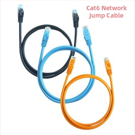 Hikvision Cat6 Gigabit stebėjimo kabelis, 8 branduoliai, 4 poros, dvigubai ekranuojamas, model DS-1LN5E, vidaus ir lauko naudojimui