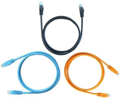 Hikvision Cat6 Gigabit uzraudzības kabelis, 8 vadus, 4 pāri, dubultā aizsardzība, modeļa DS-1LN5E, iekšējai un ārējai lietošanai