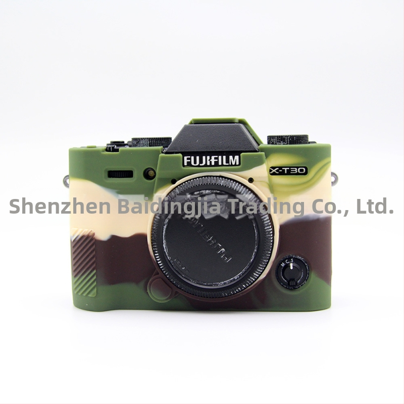 Siliconinis fotoaparato dėklas Fuji XT30 II/XT30 – smūgiams atsparus, dilimo atsparumas, nešiojamas