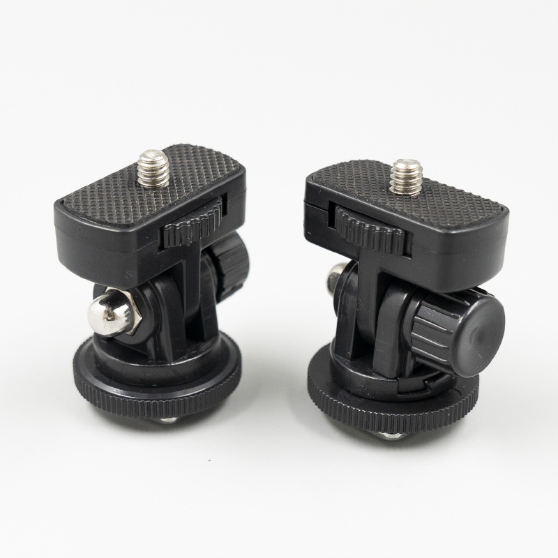 Adaptor pentru hot shoe pentru camere DSLR/Mirrorless Canon/Nikon, bază pentru suport telefon, plastic, extensibil, sarcină 2–5 kg