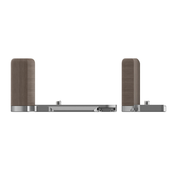 Bază tip L pentru Fujifilm X-M5L, sistem Arca quick-release, din aliaj de aluminiu + pad de silicon, încărcare 2–5 kg, greutate 90 g