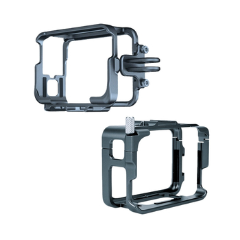 Αλουμινένιο προστατευτικό πλαίσιο για Insta360 Ace/Ace Pro/Ace Pro 2 με μεταλλική Rabbit Cage, Μοντέλο XY-ACE2-AL; Περιλαμβάνει GoPro Διασύνδεση, Κλειδί, Βίδες; Προσαρμόσιμο Λογότυπο