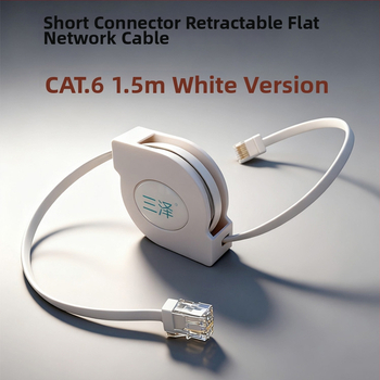 Prenosný kábel Cat6 RJ-45, 1,5 m, čistá meď, 1000 Mbps