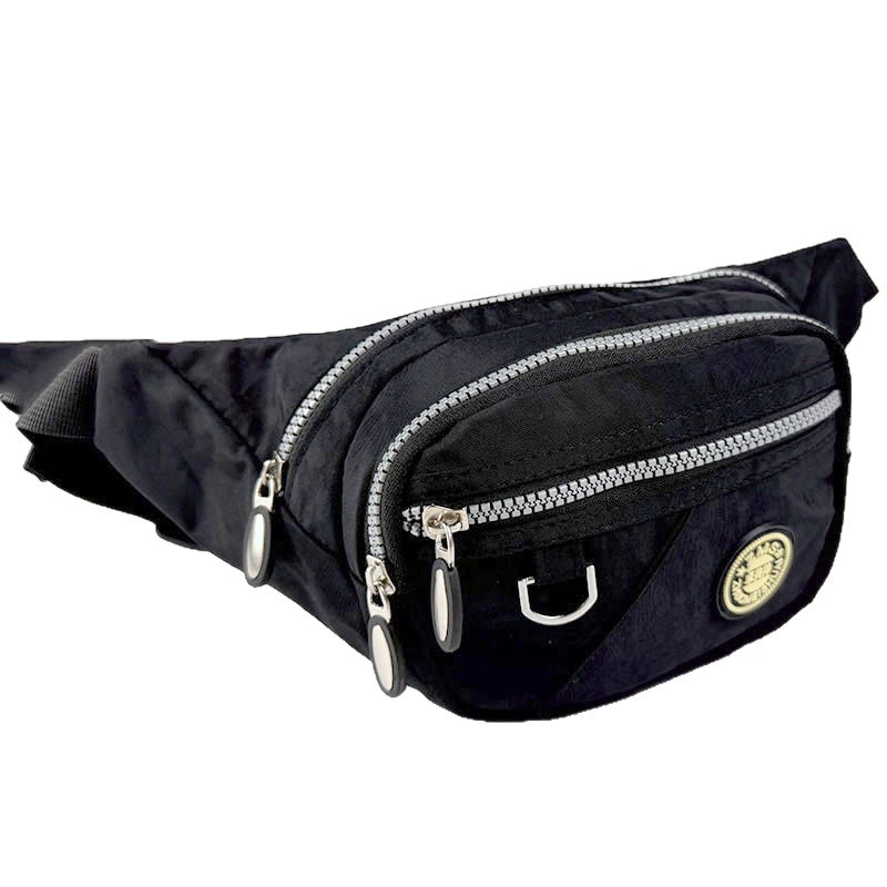 Unisex crossbody torba za struk, najlon, street fashion, proljeće 2025, zatvarač, džep za telefon