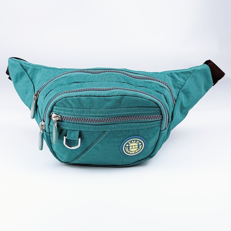 Unisex crossbody torba za struk, najlon, street fashion, proljeće 2025, zatvarač, džep za telefon
