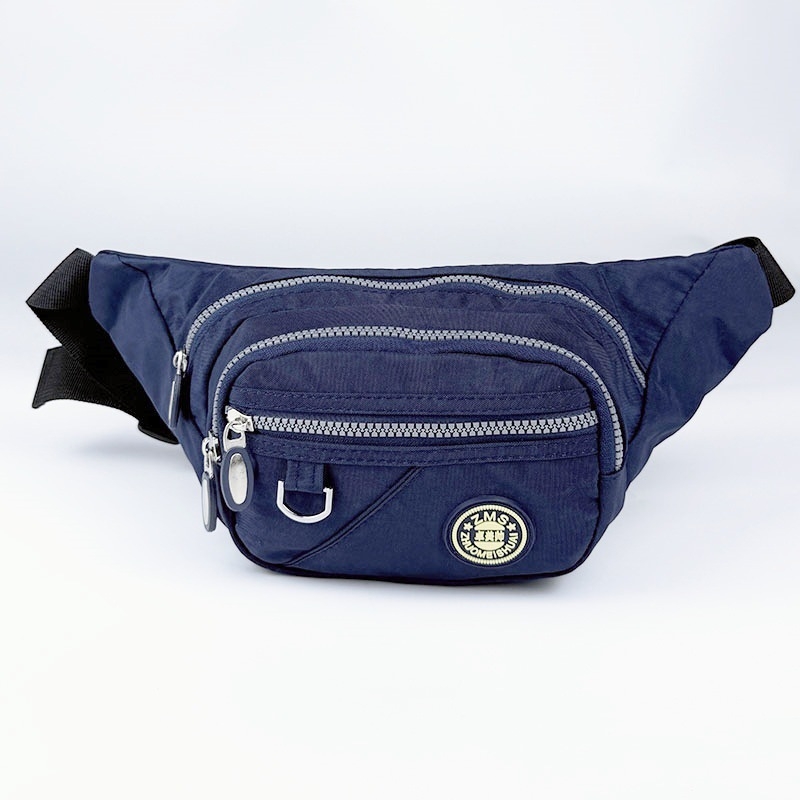Unisex crossbody torba za struk, najlon, street fashion, proljeće 2025, zatvarač, džep za telefon