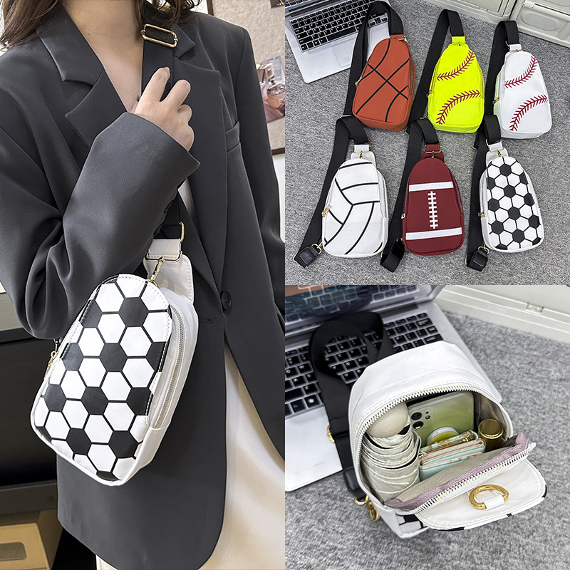 Nylon Crossbody torba, ulični stil, zatvarač, pretinac za mobitel, proljeće 2025