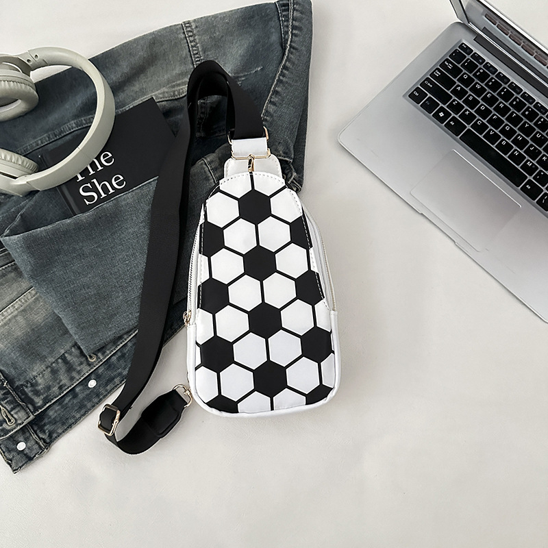 Nylon Crossbody torba, ulični stil, zatvarač, pretinac za mobitel, proljeće 2025