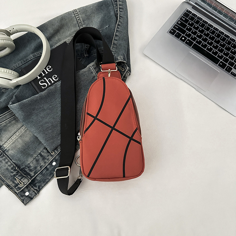Nylon Crossbody torba, ulični stil, zatvarač, pretinac za mobitel, proljeće 2025