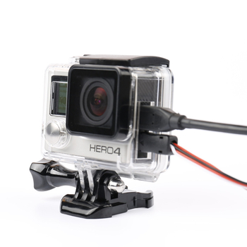 GoPro zaštitno kućište s bočnim otvorom za Hero4/3+/3, izdržljiv ABS + akril