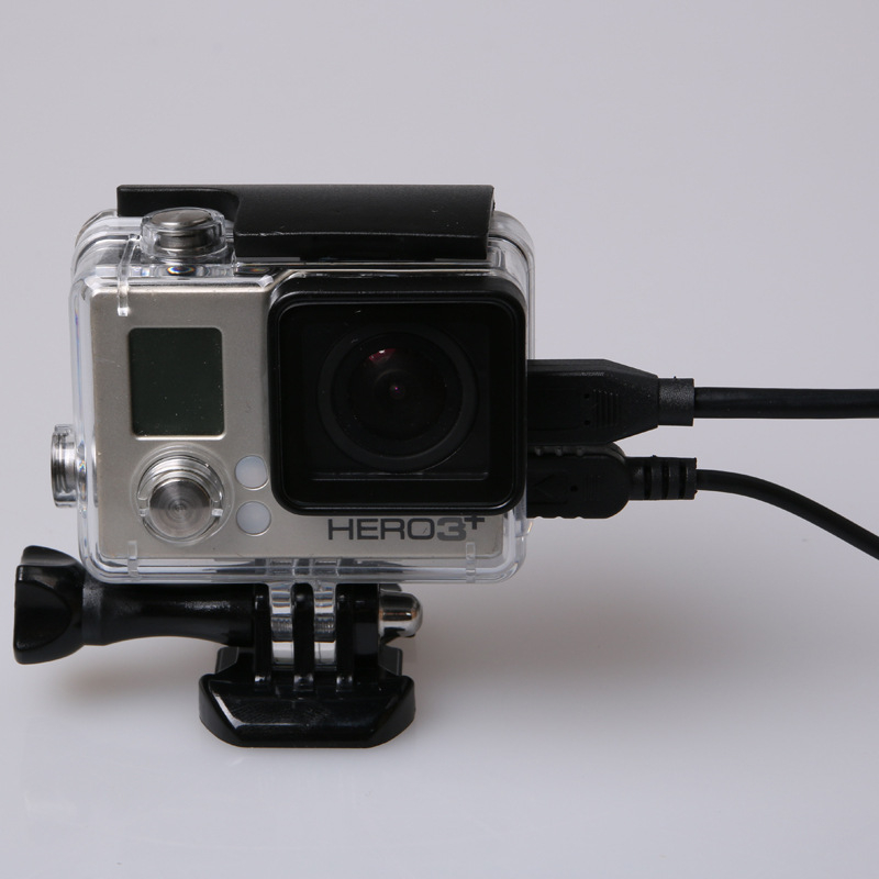GoPro zaštitno kućište s bočnim otvorom za Hero4/3+/3, izdržljiv ABS + akril