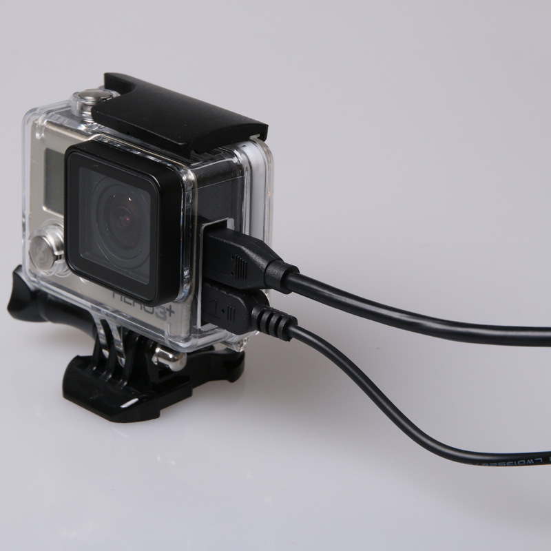GoPro zaštitno kućište s bočnim otvorom za Hero4/3+/3, izdržljiv ABS + akril