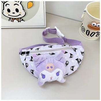 Kuromi crtani dizajn torba za pas, mini crossbody torba za djecu – svakodnevna upotreba