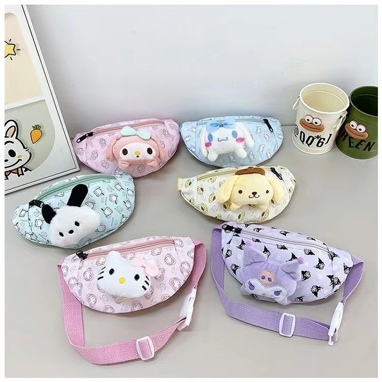 Kuromi crtani dizajn torba za pas, mini crossbody torba za djecu – svakodnevna upotreba