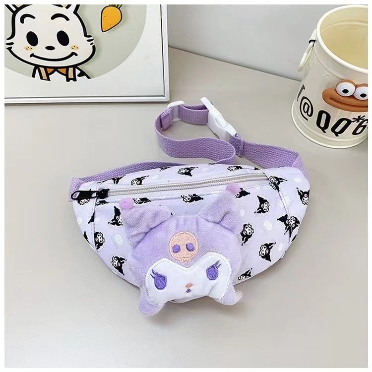 Kuromi crtani dizajn torba za pas, mini crossbody torba za djecu – svakodnevna upotreba
