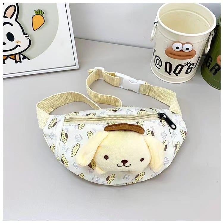 Kuromi crtani dizajn torba za pas, mini crossbody torba za djecu – svakodnevna upotreba