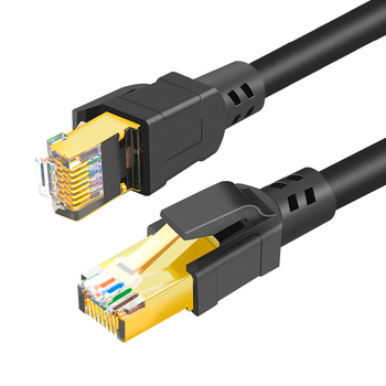 Cat8 Ethernet kabel, bez kisika bakar, RJ-45 konektor, unutarnja uporaba, za usmjerivač, 10G/20Gbps