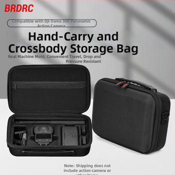 Saugojimo krepšys DJI Osmo 360 kamerai, PC+Lycra, 501.9 g, su crossbody diržu