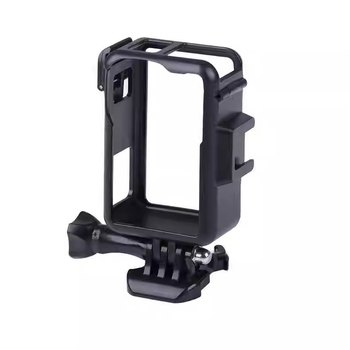 Plastični zaštitni okvir za DJI Action3 s hot shoem, otisnut logotip, uključuje popis pakiranja