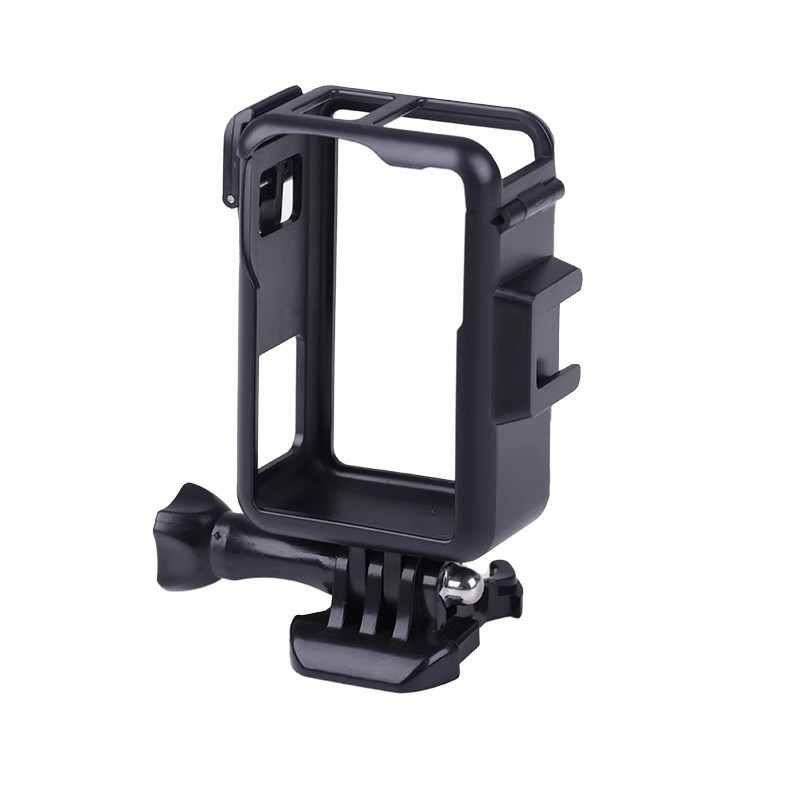 Plastični zaštitni okvir za DJI Action3 s hot shoem, otisnut logotip, uključuje popis pakiranja