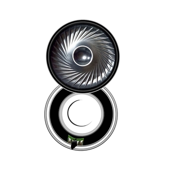 ERQU difuzor coaxial cu magnet intern, carcasă ultra-subțire, diafragmă non-papier, răspuns în frecvență 50-30000 Hz