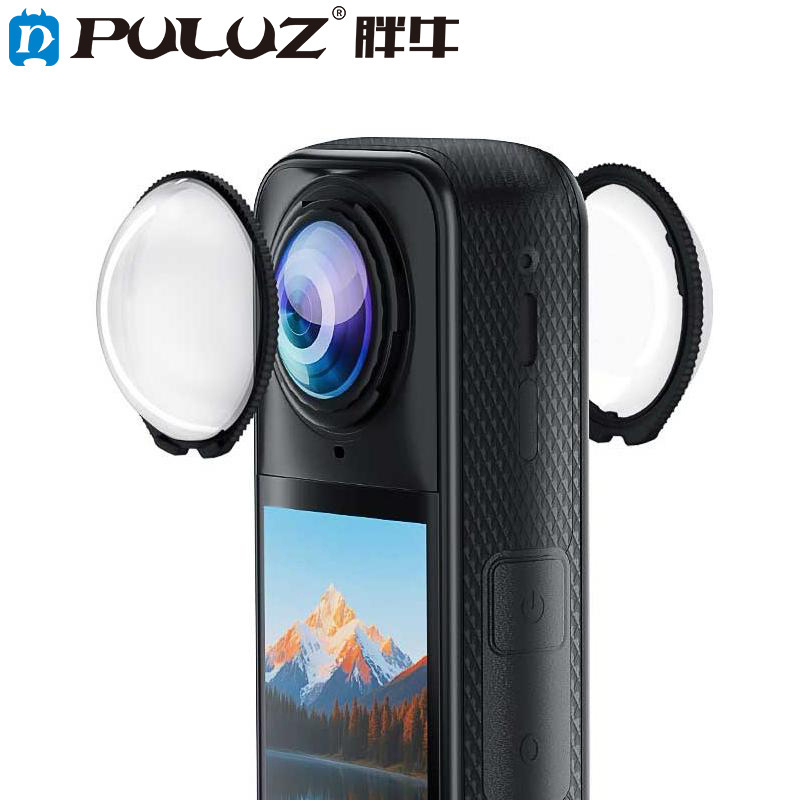 Rotirajući zaštitnik objektiva za Insta360 X5 – prašini i pad otporan, plastični materijal