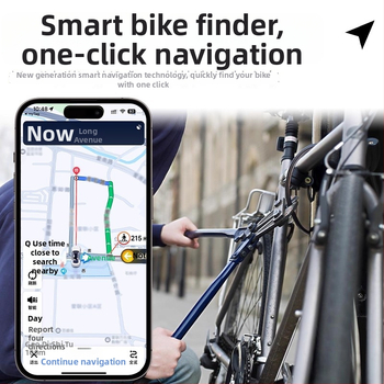 Kerékpárlokátor anti-lopás nyomkövetéssel, pohártartó MTB-hez – AirTag kompatibilis, ABS, 220 mAh, iOS