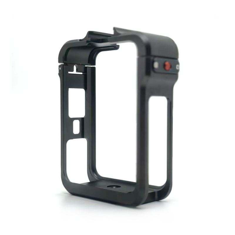 RAMĂ PROTECȚIE DIN ALIAJIN DE ALUMINIU PENTRU DJI Osmo 360, cu eliberare magnetică (Model: O360-tl-bk; Compatibil: DJI Osmo 360; Material: aliaj de aluminiu; Include: cușcă de iepuri din aliaj de aluminiu x1)