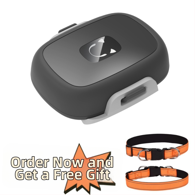 GPS gyvūnėlių sekiklis (ABS, polimerinė baterija, 32 MB atmintis, GPS tikslumas 1-5 m)