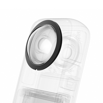 Ljepljivi zaštitnik objektiva za Insta360 X3 panoramsku kameru – otporan na prašinu, otporan na pad, plastika, Pu806b, Puluz Fat Cow