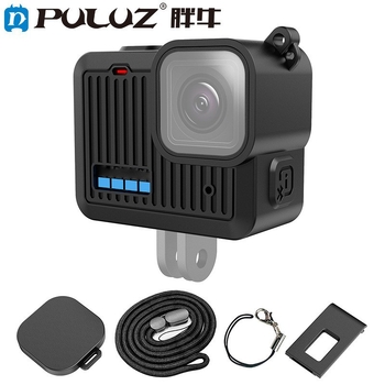 Puluz Fat Cow silikon zaštitni set za GoPro HERO 4K akcijsku kameru, model Pu717b, materijal silikon, uključeno pakiranje, moguć print logotipa