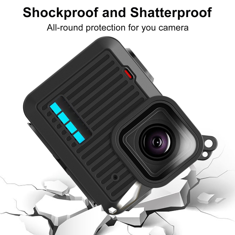 Puluz Fat Cow silikon zaštitni set za GoPro HERO 4K akcijsku kameru, model Pu717b, materijal silikon, uključeno pakiranje, moguć print logotipa