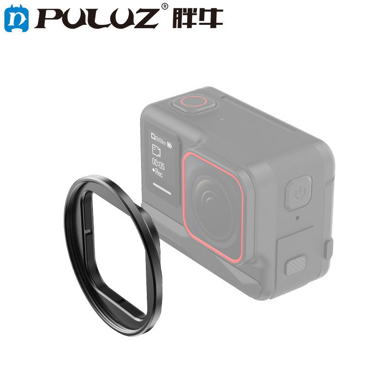 Pu993b Ramă de protecție a obiectivului din aliaj de aluminiu pentru Insta360 Ace Pro