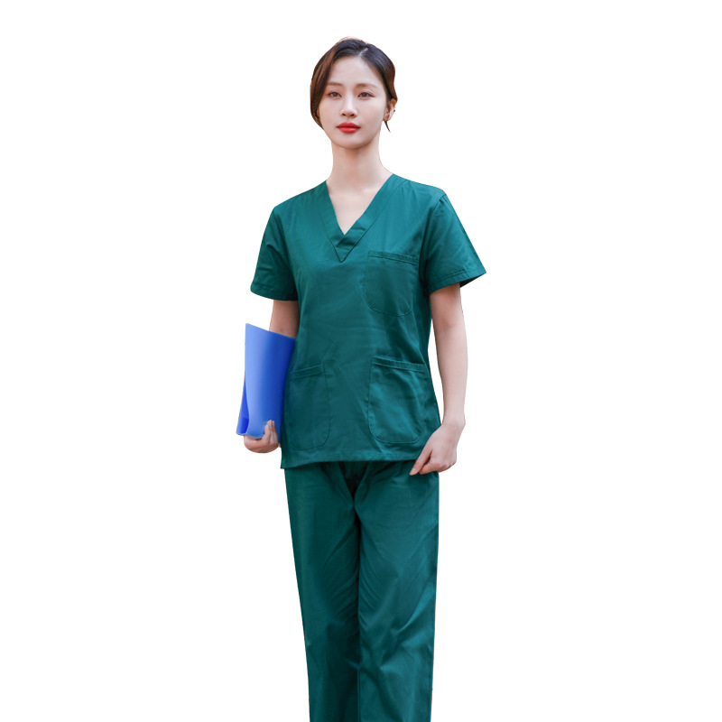 Unisex medicinski scrubs za pranje ruku, za operacijsku dvoranu i stomatološke klinike, pamuk i odvodi vlagu