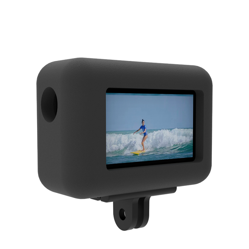 Filtru de zgomot cu spumă pentru camere OSMO Action (action3/4/5), compatibil cu cadrul; material: bumbac; include husă anti-vânt