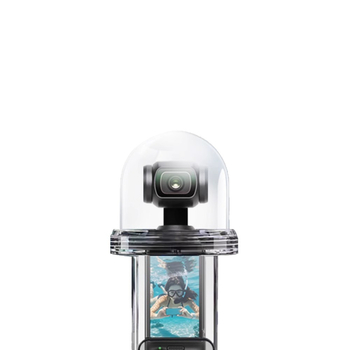 Vodotesný kryt Pocket3 pre DJI Pocket3 - plastová konštrukcia; Obsahuje vodotesný kryt, rukoväť, 1/4-palecová základňa adaptéra, dlhú skrutku, 12 anti-fog listov
